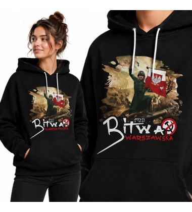 BLUZA DAMSKA Z KAPTUREM BITWA WARSZAWSKA